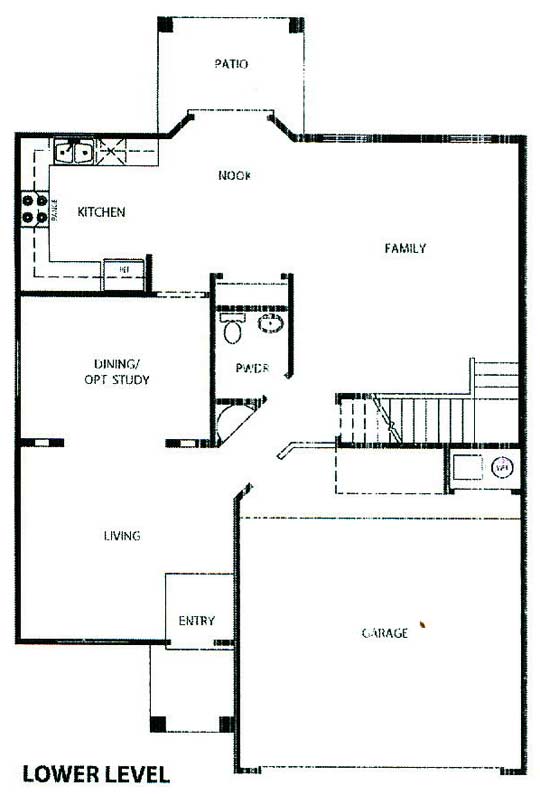 Lower Floor Floorplan
